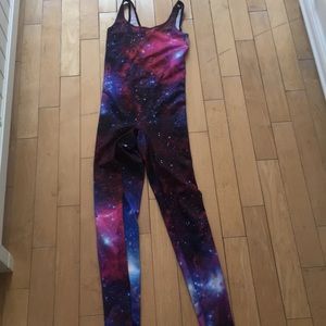 COPY - Blackmilk Galaxy Purple Catsuit